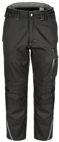 TMG Arbeitshose Herren Finesse mit Kniepolstertaschen - leichte Cargo Bundhose aus robustem Baumwoll-Polyester-Mix mit vielen Taschen - Für Werkstatt & Baustelle