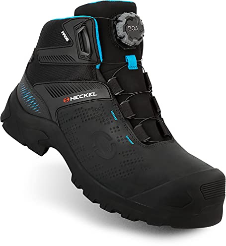 Heckel MACCROSSROAD 3.0 S3 Safety Boots – Work Boots with BOA Fit System – Water-Repellent, Slip-Resistant & Heat-Resistant Outsole