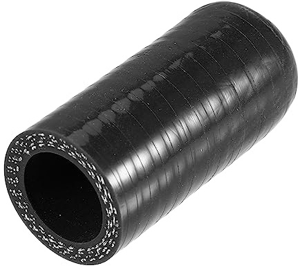 A ABSOPRO Tapón De Manguera De Silicona Negro 1 Unidad Para Refrigerante | Diametro Interior 20Mm/0.79, Longitud 60Mm/2.36, Rango Temperatura -65°F A +350°F, Capa Reforzada Poliester 3 Capas