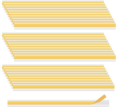 HLIWS 30 Stk. Preisschild Etikettenhalter,für Supermärkte,Schulen-2×30cm | PVC,selbstklebend,transparent,zuschneidbar,zur Kennzeichnung von Fächern in Bücherregalen,Schubladen und Aktenschränken