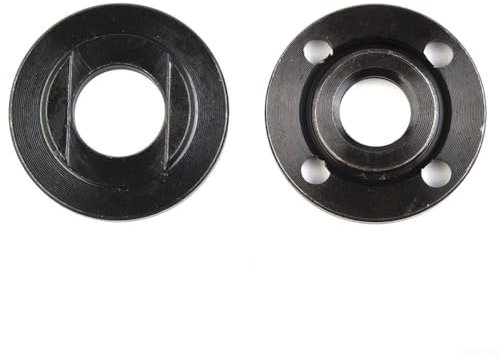 2PCS for M14 Thread Angle Grinder Flange Nut Replacement Angle Grinder Clamping Fast Locking Flange Nuts Set Tools Suitable for 14mm Spindle Thread