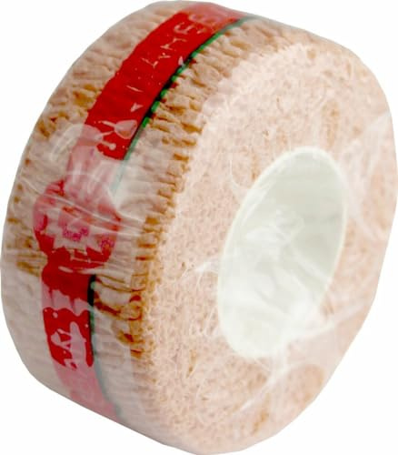 Nobaheban Vliesstoffbinde Fixierbinde (braun,2,50 cm x 4,5 m, 5 Stück)