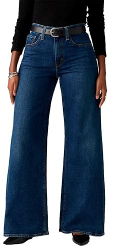 Levi's 728 HR Wide Leg Jeans, Pierna Ancha, 33W / 32L (Pack de 69) Mujeres