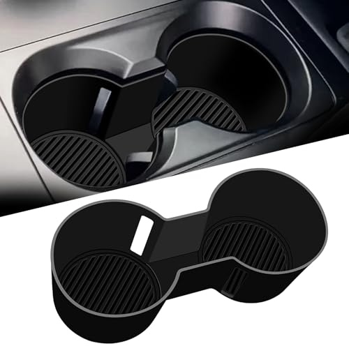 FDAIUN Auto Getränkehalter Becherhalter Silikon Getränkehalterung Auto Organizer Aufbewahrungsbox Innenraum für Mazda CX60 2022-2025 CX70 CX80 CX90 2024 2025 Zubehör