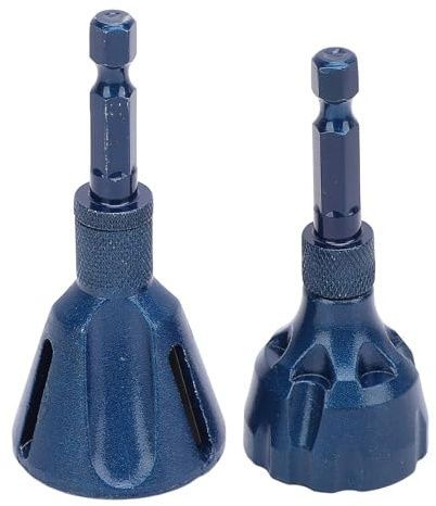 Jeffergarden Chamfer Drill Bit Burr Removal Tool, Tungsten Carbide, Efficient Deburring for Metal and Plastic, Hex Shank 3-20mm and 5-25mm, Ideal for Repairing Damaged Screws
