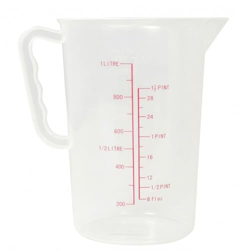 Zodiac - Jarra medidora de polipropileno, 1.0 L, 1