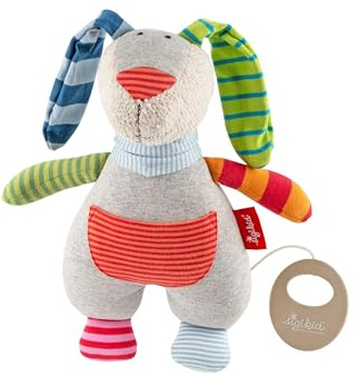 sigikid Spieluhr - Mamilodie Musik für Schwangere Babybauch - Einschlafhilfe für Babys ab Geburt - Tröster Kuscheltier Babyspielzeug - Geschenk zur Schwangerschaft Geburt oder Taufe