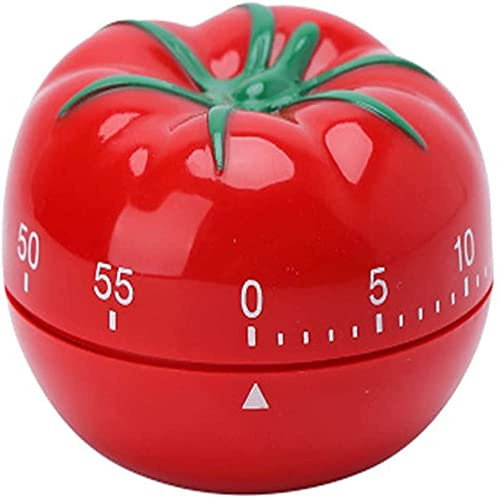 Miss-shop Zeitmesser Küche,Kurzzeitmesser Kreativer Küchentimer Eieruhren Kurzzeitwecker küche Mechanischer Wecker mit 55 Minuten für Alarm Sound Countdown Timer Kochen Steaming Manual Timer