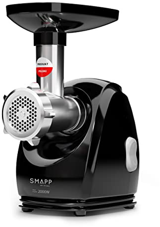 Smapp Grinder Machine 489-8CZA, Unisex meat grinder, Black, One size EU