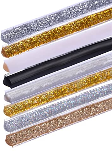 5M Deckenleisten Selbstklebende - Flexible Viertelstab Biegeleiste PVC, Winkelprofil Abdeckleiste Kunststoff-Profil Leiste, Selbstklebende Zierleisten Sparpaket, Selbstklebend, Wasserdichte Zierleiste