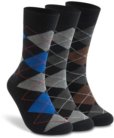 LIXIA Men's Thin Merino Wool Crew Socks Winter Warm Breathable
