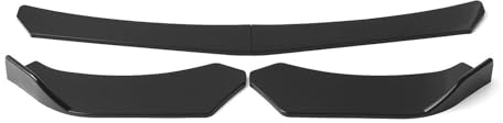 Frontspoiler Für E39 E46 E53 E90 E92 E93 E60 E61 Für X5 E70 Für X6 E71 Für X1 4PCS Universal Auto Front Stoßstange Splitter Lip Diffusor Kinn Stoßstange Body Kits Lippensplitter (Farbe : Glossy Black
