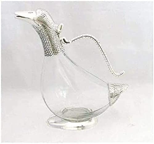 Duck Decanter and Wine Carafe Set - Cartoon Beak Tea Kettle House Whiskey Glasses