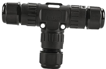 KONTONTY Cable Joint Outdoor Connector Cable Glands Adapter Use in Garden Outdoor Settings