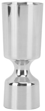 XHTLLO Misurino a Doppia Testa in Acciaio Inossidabile 304 Jigger Per Cocktail Giapponese Per Attrezzi da Barman, Misurazioni Accurate All'Interno