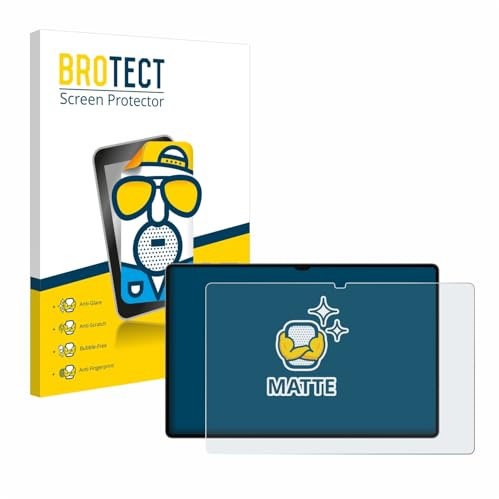 BROTECT Schutzfolie für Samsung Galaxy Tab S10 Ultra 5G | Entspiegelnder Displayschutz Made in Germany Matte Displayschutz-Folie Anti-Reflex Anti-Fingerprint Einfache Montage