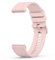 Vancle Garmin Armband 20mm für Garmin Venu Sq 2 Music Armband,Silikon Sport Ersatzarmbänder für Garmin Venu/Venu Sq/Venu 2 Plus(Rosa)