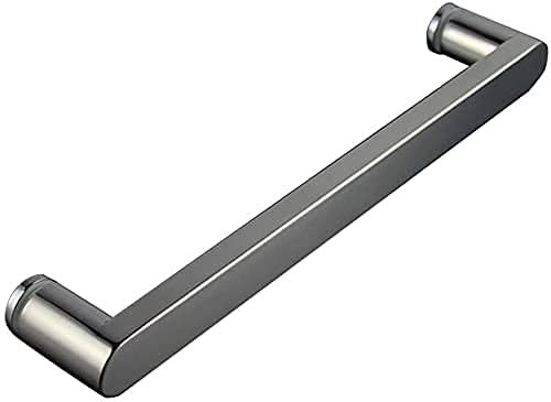 Kit de poignée de porte de douche avec barre porte-serviette en verre pour cabine de douche (40 cm)