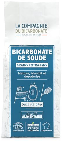 Bicarbonate de Soude Extra Fin 1kg - COMPAGNIE DU BICARBONATE