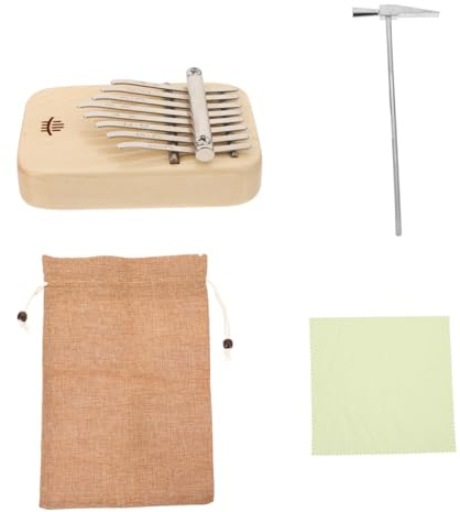 Toddmomy Kalimba Daumenklavier Tragbares Musikinstrument Für Anfänger Einfaches Spiel Und Klare Töne Geeignet Für Outdoor-aktivitäten Und Gemeinsame Musikmomente