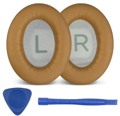 UOWGA Headphones Replacement Ear Pads for Bose 700 Noise Cancelling Headphones,Added Thickness, Luxurious Memory Foam, Noise Isolation Foam Durable Leather (Brown)