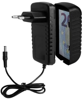 LOLANIUT Coffre-fort factice pour chargeur avec compartiment secret, dissimulant argent et clés USB –tirelire adulte avec prise européenne, cachette secrete idéal pour les voyages