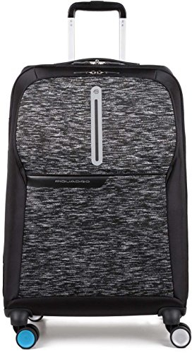 PIQUADRO Bv4334os37/n Laptop Rollkoffer, Schwarz (Nero)