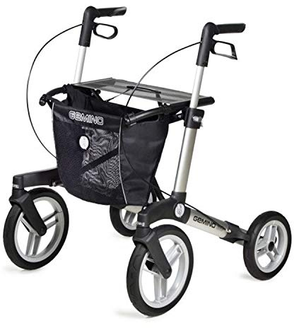 Leichter Rollator Gemino 60 Silber