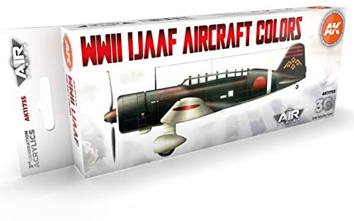 WWII IJAAF VLIEGTUIG KLEUREN