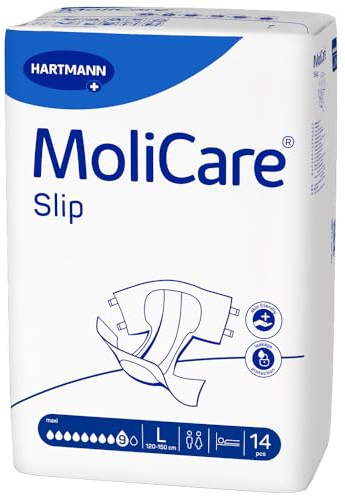 MoliCare Slip Maxi 9 Drops Waterproof Adult Nappy, Size L