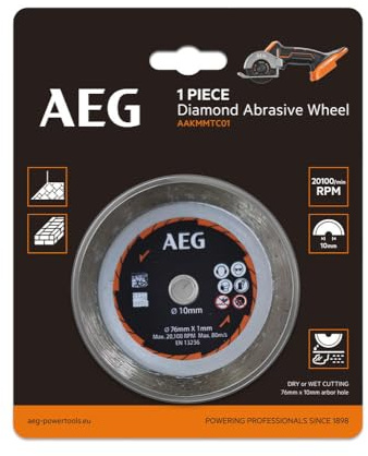 AEG Disque abrasif diamanté - 76mm - AAKMMTC01