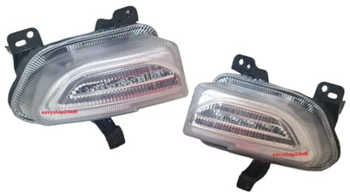 EASYSHOP24H Set Luci Diurne LED Jeep Renegade dal 2014 con Portalampade