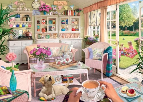 Ravensburger My Haven No.9 - The Tea House 1000 Piece Jigsaw Puzzle for Kids Age 12+