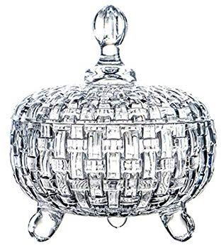 UNbit Pots à épices Sucrier Récipient Sucrier Sucrier avec Couvercle Antipoussière Cristal Verre Sucrier Café Cube Sucrier Ménage Bonbons Fruits Secs Bocal Transparent Bols De Stockage Du Sucre Récipi