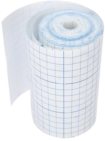 Nastro traspirante Medicazione adesiva in tessuto non tessuto Medicazione per bende fisse Nastro di ritenzione per cerotti, garze, aghi, cateteri (15 cm*10 m)