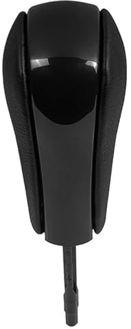 Schaltmanschette Knauf E81 E82 E87 E90 E91 E92 E93 E36(97-99) e38 E39 E46 Z4 Z3 E53 X5 X3 E60 Automatische Gangschaltung Stick Knopf Hebel Stick Stift Auto Schaltknauf Kopf (Farbe : Short Black)