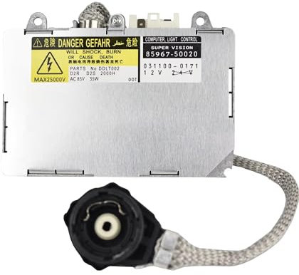 ZHjLut Xenon Vorschaltgerät Kompatibel mit Lexus für GS300 1998 1999 2000–2005 8596750020 KDLT002 ​​85967–50020 D2S D2R 35 W H-ID Xenon Ballast und Zündgerät