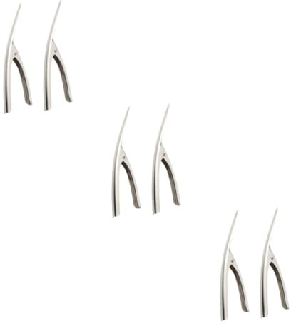 OKUMEYR 6piezas Pelador De Mariscos De Acero Inoxidable Herramienta De Cocina para Pelar Camarones y Langostinos Gadget Práctico para Cocinar y Comer Fácil De Usar y Limpiar