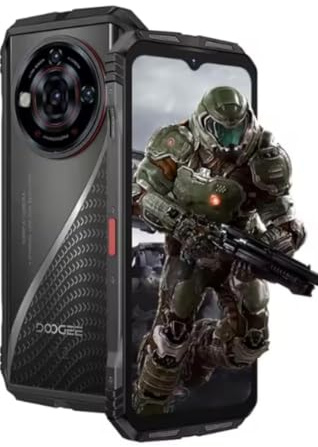OGQTIBXV S Punk Pro Rugged Phone LED Light Effect Up to 20GB RAM 512GB ROM 6.6” FHD+ 90Hz 10800mAh Battery Android 14 NFC