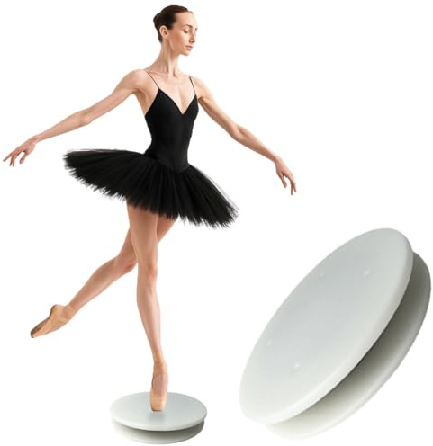 Ballett-Drehscheibe aus Metall, verbessert Pirouetten-Fähigkeiten und Balance, professionelles stabiles Trainingsgerät für Tanzen, Gymnastik und Eiskunstlauf, tragbares, rutschfestes Spin-Disc Board