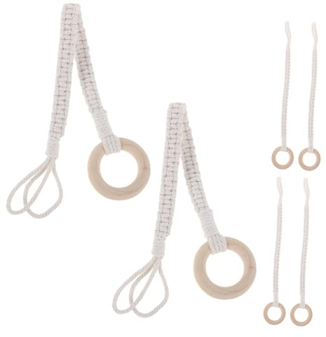TOYANDONA 6 Piezas Cuerda para Colgar Macetas Tejida Mano De Algodón Extensor De Maceta Colgante para Colgador De Plantas De Interior y Exterior Incluye De Cuerda para Colgar