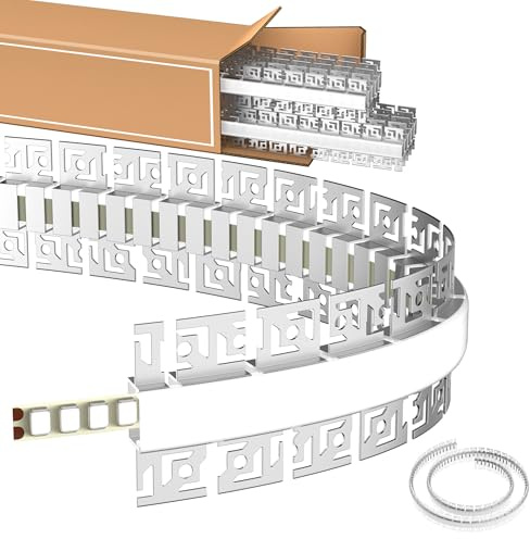 Shine Plus 12m LED Alu-Profil Set (6x2m), flexible & biegbare Trockenbauprofile für LED Streifen 18mm, Einbauprofil für Decke/Wand inkl. Diffusor - ideal für Kreise & Wellen