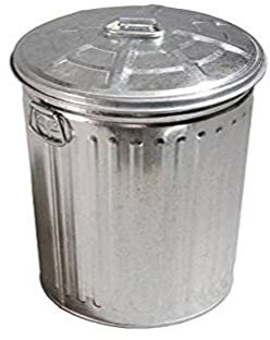 Linea Garden Friend Bidone 18 Litri Zincato