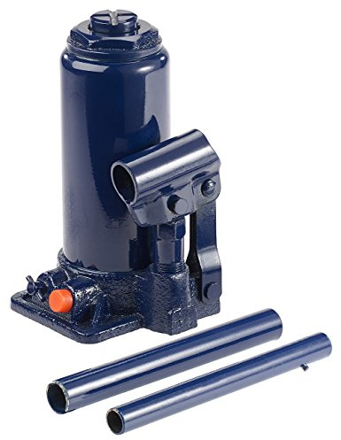 Lescars Hydraulikwagenheber: Hydraulischer Wagenheber bis 6 t, Hubhöhe 20-38 cm, mit Koffer (Stempel Wagenheber große Hubhöhe, Stempelwagenheber, hydraulische)