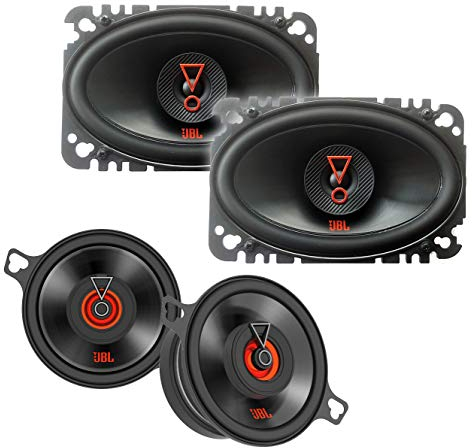 Mediadox Front/Heck 9x15cm/8,7cm Auto Lautsprecher/Boxen/Speaker Komplett-Set von JB.L kompatibel für VW Volkswagen IIIIII