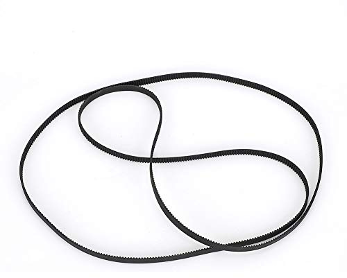Mrisata Timg 3D 13×10×2 2er-Pack GT2-6-1220mm Gummi Geschlossener Synchronriemen Antriebsriemen 3D-Druckerteil