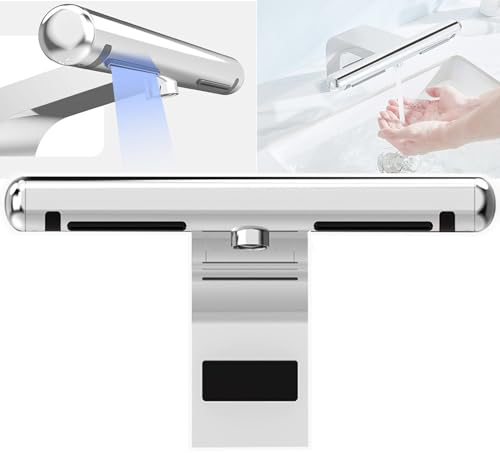 Asciugamani Ad Aria /Asciugamani Elettrico&Rubinetto Touchless Per Bagno,Asciuga Mani Elettrico Automatico Commerciale Ad Alta Velocità 1150w Per Wc, Asciuga Mani Tavolo Per Bagno Di Casa ,Silver