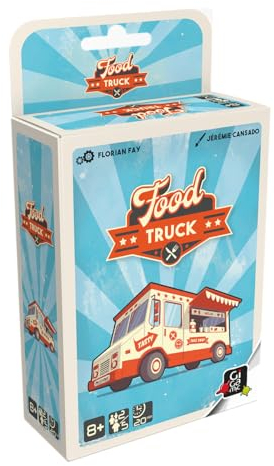 Gigamic, Foodtruck, Familienspiel, Kartenspiel, 2-5 Spieler, Ab 8+ Jahren, 20 Minuten, Deutsch, Mehrfarbig, Bunt