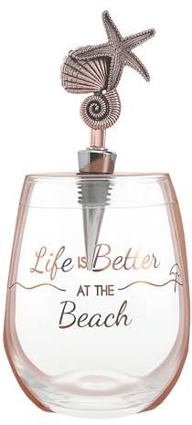 Pavilion Gift Company - Beach Bottle Stopper Gift Set
