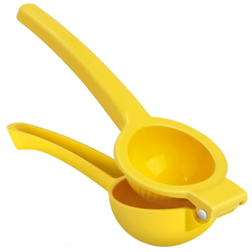 Exprimidor de limón, exprimidor manual de cítricos de metal de 20 cm, exprimidor de limón/exprimidor de limón, exprimidor de limón, exprimidor de limón manual de extracción máxima, exprimidor de limón